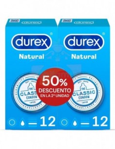 DUREX NATURAL PLUS PRESERVATIVOS 12 PRESERVATIVO