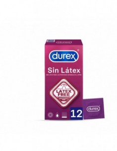 DUREX SIN LATEX PRESERVATIVOS 12 UNIDADES