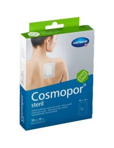COSMOPOR APOSITO EST 10X6 CM 5 UN