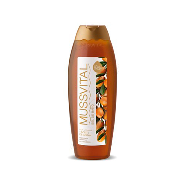 MUSSVITAL ESSENTIALS GEL DE BAÑO ACEITE DE ARGAN
