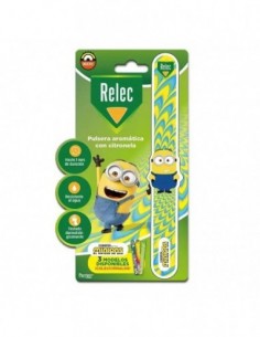 RELEC PULSERA MOSQ INF MINIONS AMARILLA