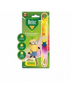 RELEC PULSERA MOSQ INF MINIONS ROSA