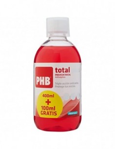 PHB ENJUAGUE BUCAL TOTAL PLUS 500 ML