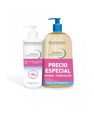 BIODERMA ATODERM PACK INTENSIVE BAUME+ACEITE DUC