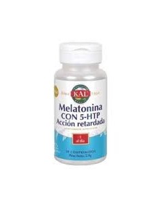 SOLARAY MELATONINA 1.90 + 5-HTP 60C