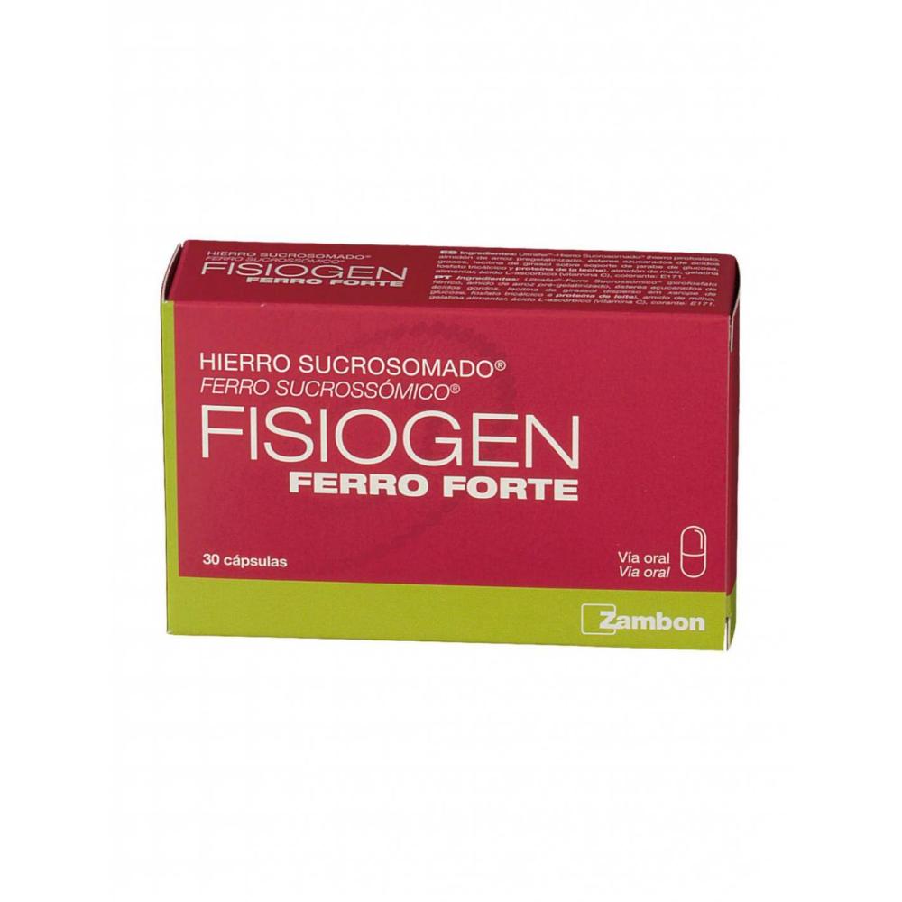 fisiogen ferro forte 30 capsulas