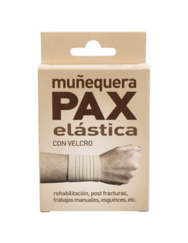 MUÑEQUERA PAX ELASTICA BEIGE T-2