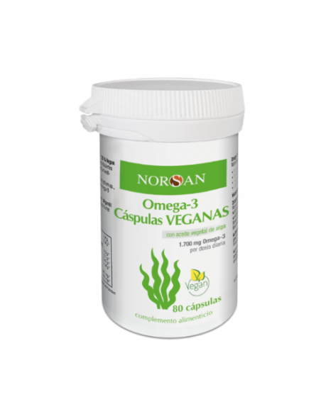 NORSAN OMEGA-3 VEGANO 80 CAPSULES