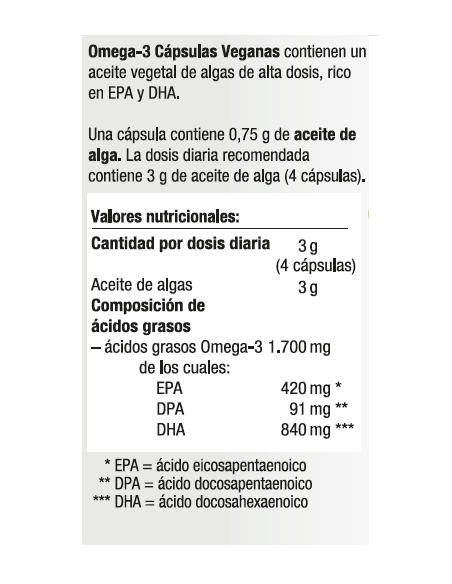 NORSAN OMEGA-3 VEGANO 80 CAPSULES