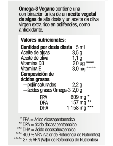 NORSAN OMEGA-3 VEGANO 100 ML