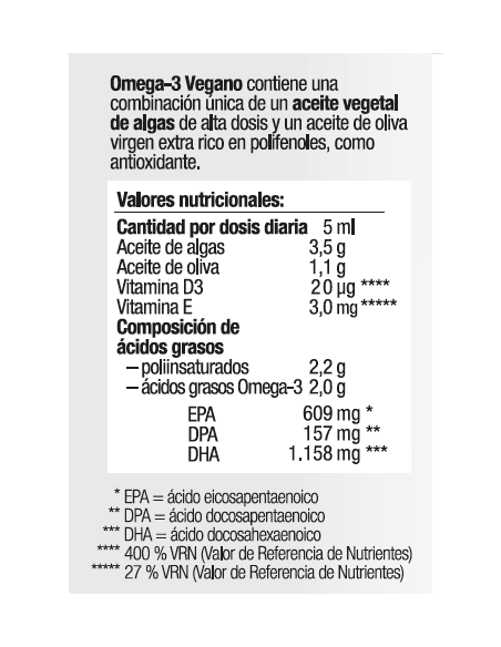 NORSAN OMEGA-3 VEGANO 100 ML