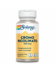 SOLARAY CROMO PICOLINATO 200 MCG 50 C