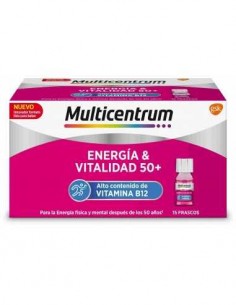 MULTICENTRUM ENERGIA & VITALIDAD 50+ 30 FRAS 7 M