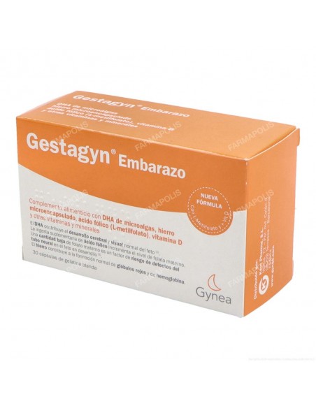 GESTAGYN EMBARAZO 30 CAPS