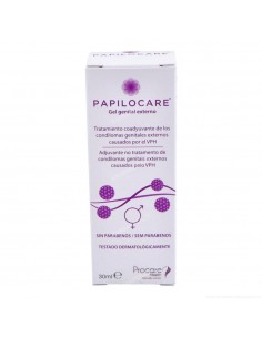 PAPILOCARE GEL GENITAL EXTERNO 1 ENVASE 30 ML