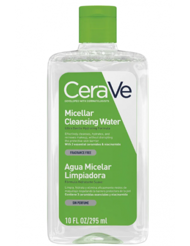 CERAVE AGUA MICELAR LIMPIADORA 295 ML