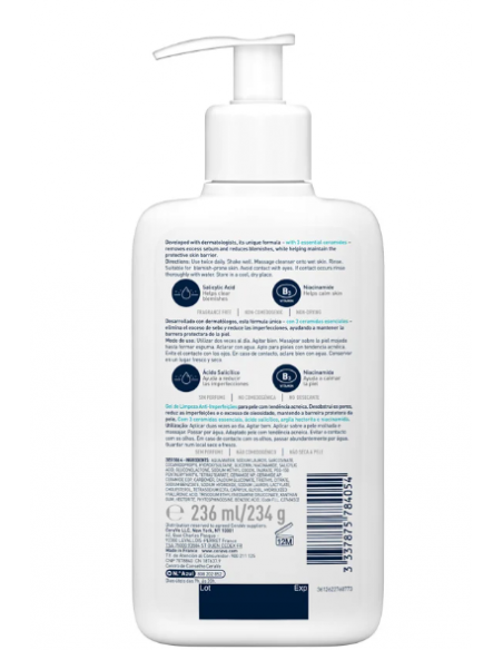 CERAVE LIMPIADOR CONTROL IMPERFECCIONES
