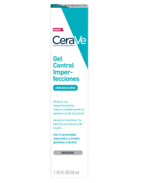 CERAVE GEL CONTROL IMPERFECCIONES 1 TUBO 40 ML