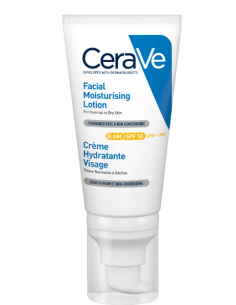 CERAVE LOCION HIDRATANTE DE ROSTRO SPF50  52ML