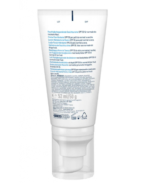CERAVE LOCION HIDRATANTE DE ROSTRO SPF50  52ML