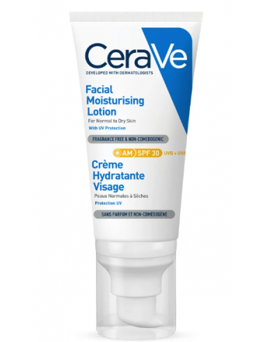 CERAVE LOCION HIDRATANTE DE ROSTRO SPF 30