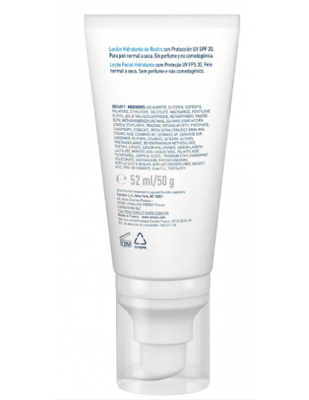 CERAVE LOCION HIDRATANTE DE ROSTRO SPF 30