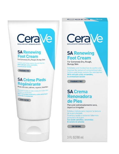 CERAVE CREMA RENOVADORA PIES 88 ML