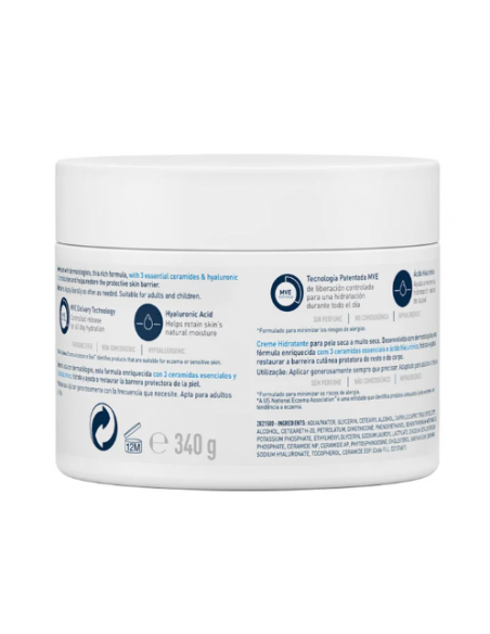 CERAVE CREMA HIDRATANTE 340 ML