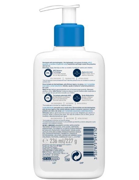 CERAVE LOCION HIDRATANTE 236 ML