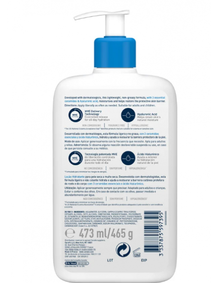 CERAVE LOCION HIDRATANTE 473ML
