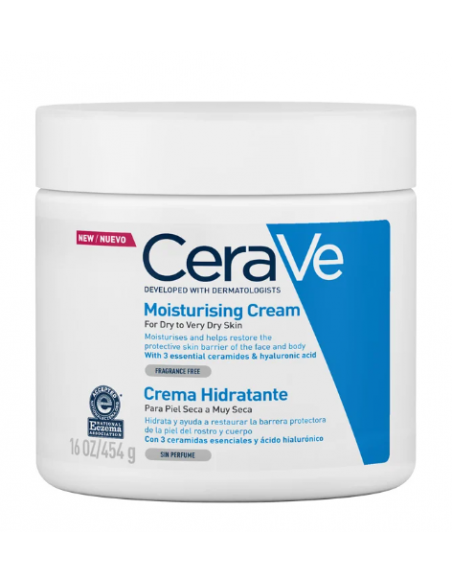 CERAVE CREMA HIDRATANTE PIEL SECA 454 G