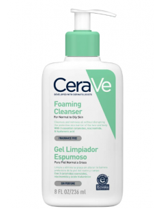 CERAVE GEL LIMPIA ESPUMO 236ML
