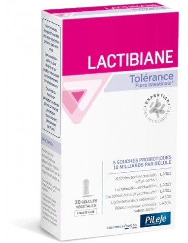 PILEJE LACTIBIANE TOLERANCE 30 CAPS