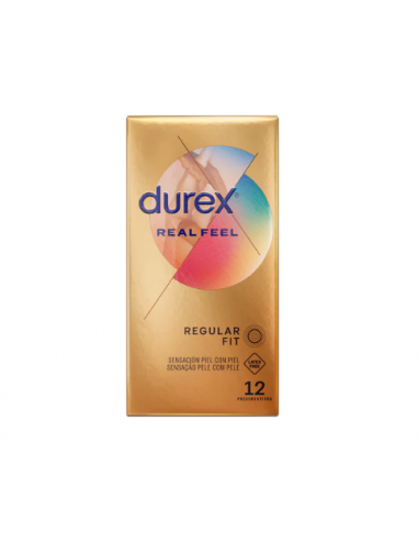 DUREX PRESERVATIVOS REAL FEEL 12 U