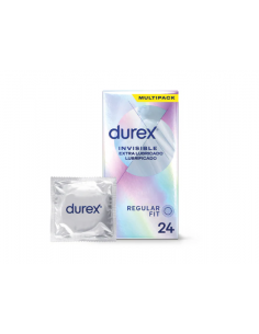 DUREX INVISIBLE EXTRA FINO EXTRA LUBRICADO PRESE