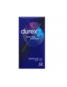 DUREX PRESERVATIVOS  EXTRA SEGURO EASY ON 12 U