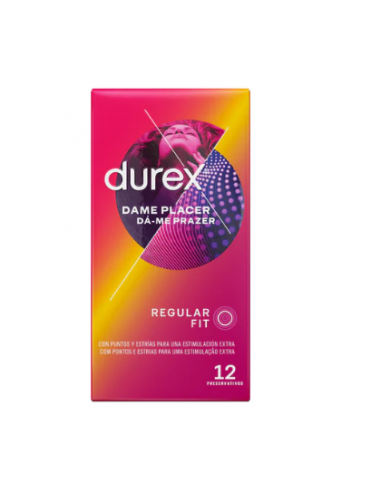 DUREX PROFILACTICO  PLEASURE MAX 12