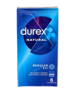 DUREX NATURAL PLUS PRESERVATIVOS 6 U