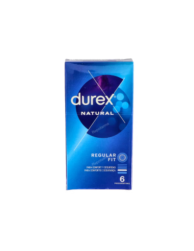 DUREX NATURAL PLUS PRESERVATIVOS 6 U