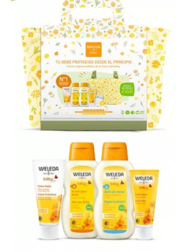 WELEDA SET REGALO BIENVENIDA BEBE 2024