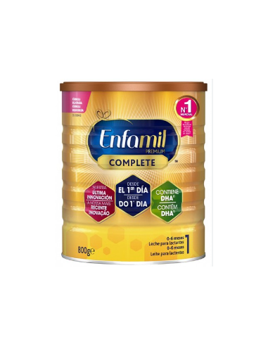 ENFAMIL PREMIUM COMPLETE 1 1 ENVASE 800 g
