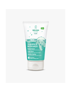 WELEDA 2 IN 1 SHAMPOO & BODY WASH MENTA FRESCA 1