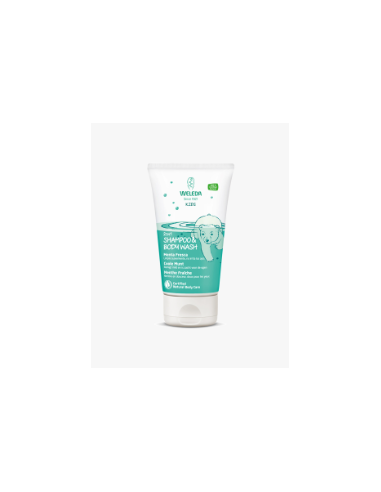 WELEDA 2 IN 1 SHAMPOO & BODY WASH MENTA FRESCA 1