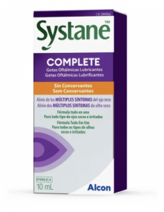 SYSTANE COMPLETE 10 ML SIN CONSERVANTES