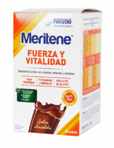 MERITENE 30 G 15 U CHOCOLATE