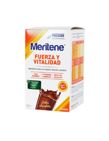 MERITENE 30 G 15 U CHOCOLATE