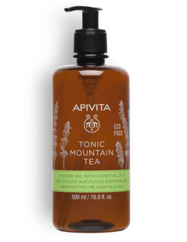 APIVITA GEL DUCHA TONIC MOUNTAIN TEA 500ML