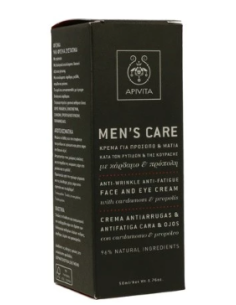APIVITA MEN CREMA ANTIARRUGA ANTIFATIGA CARA OJO