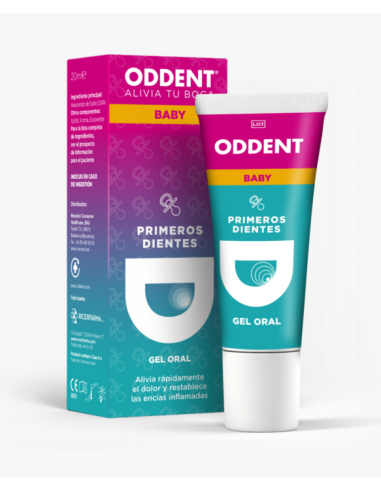 ODDENT GEL ORAL BABY 1 ENVASE 20 ml
