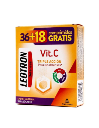 LEOTRON VITAMINA C 36 COMP EFERV